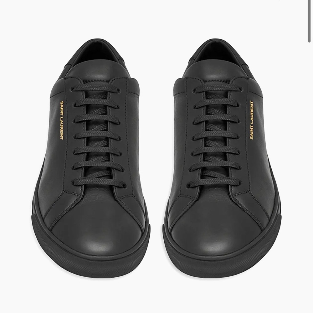 Saint Laurent Women’s Andy Classic Black Sneakers
